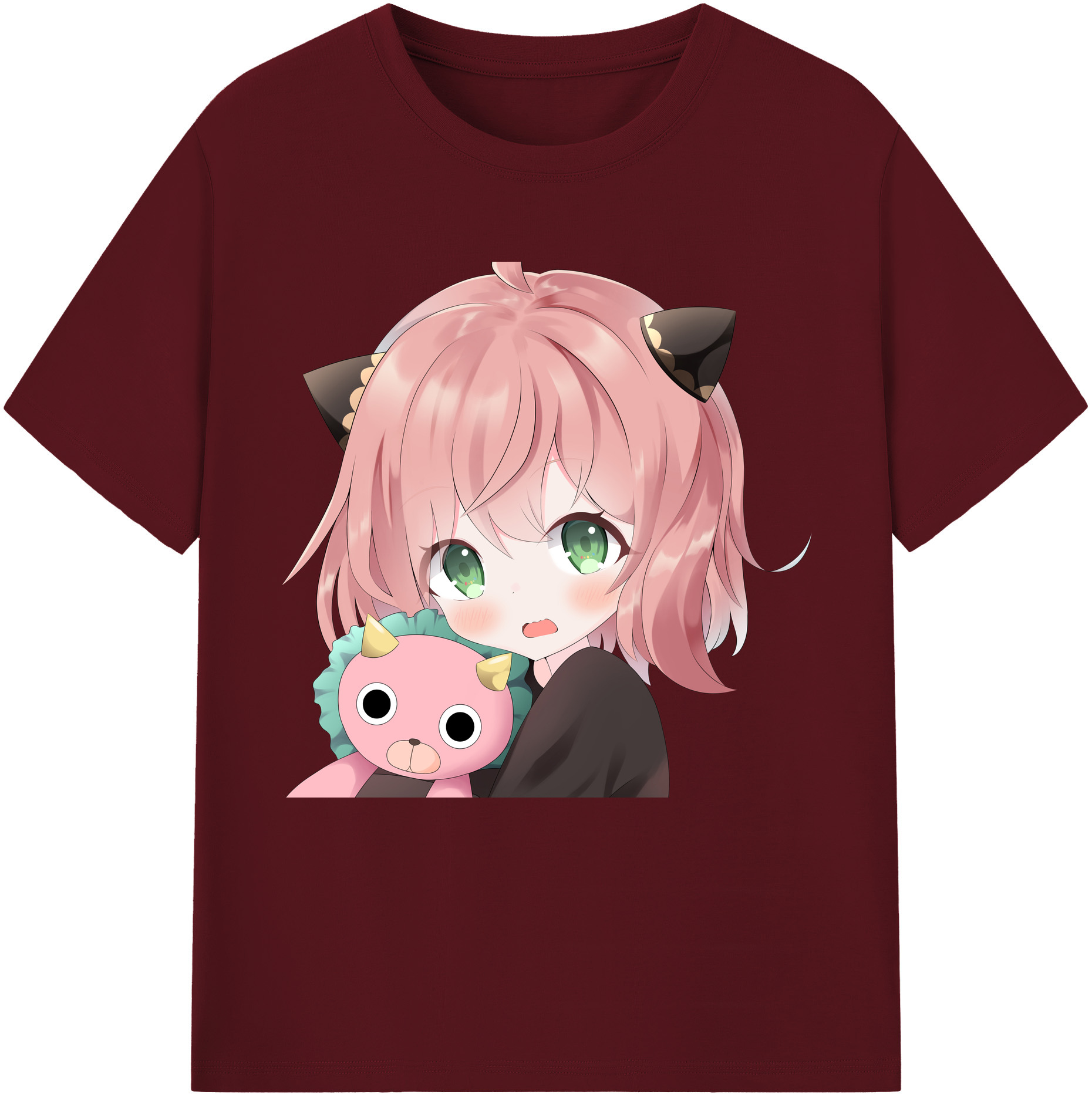 （画像用） SPY×FAMILY间谍家家酒 綿100％半袖Tシャツ（フロントプリント）